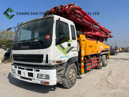 購入 2011年 サニー重工業 46 M コンクリートポンプトラック イスズウ シャーシ online manufacture