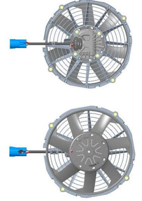 自動車部品 SPAL 電子扇風機 VA191-BBL530M/R/A/N-94A ブラシなし扇風機